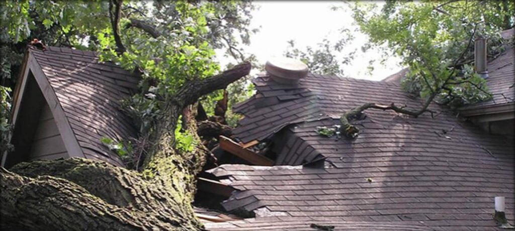 storm damage roof repair near me